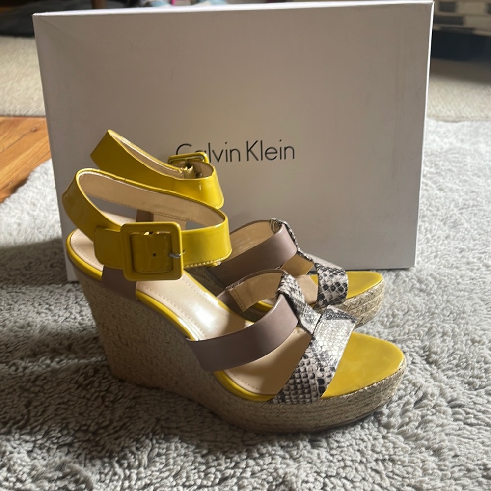 Calvin Klein Wedge Sandals